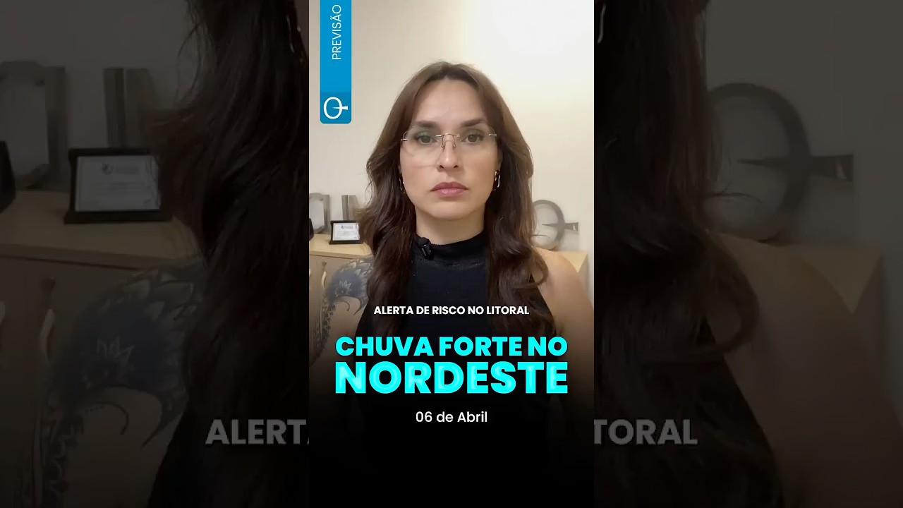 Chuva forte no Nordeste