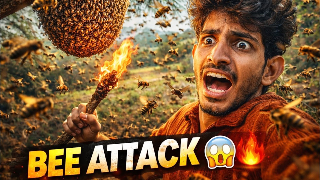 Bee Hive Revenge Gone Wrong😱