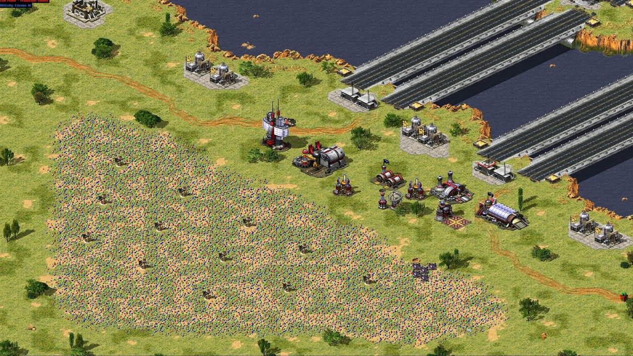 Red Alert 2 | Yuri's Revenge | 7 vs 1- Extreme beta AI - Radom - france