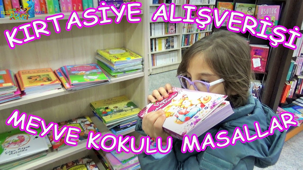 KIRTASİYE ALIŞVERİŞİ (MEYVE KOKULU MASALLAR) - Eğitici Çocuk Videosu - Funny Kids Videos