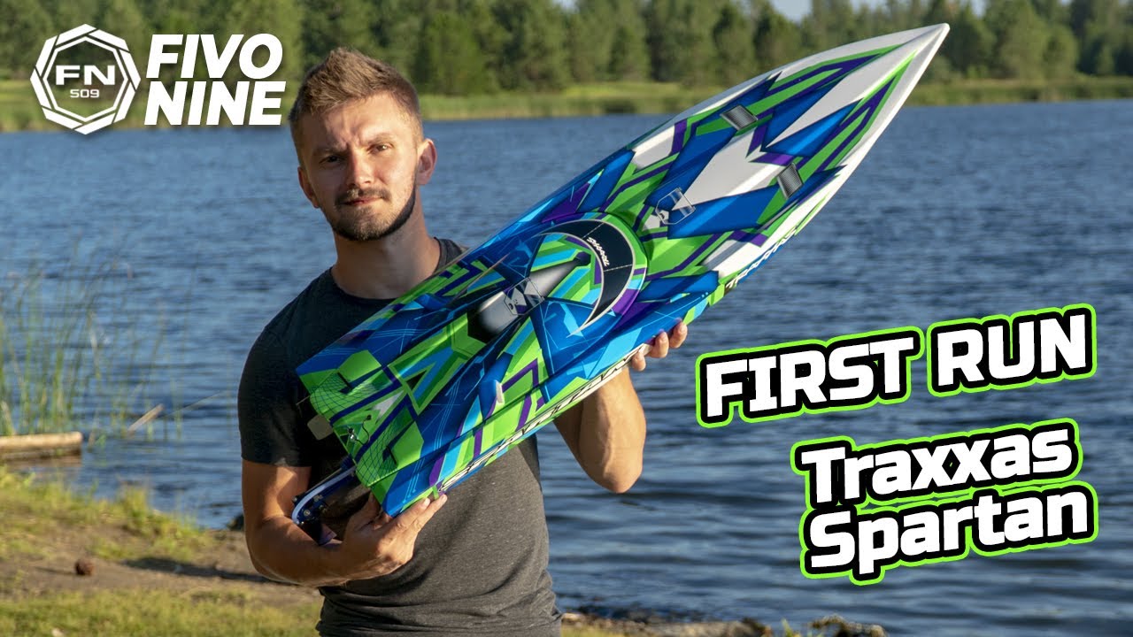 Traxxas Spartan First Run Unboxing 6s
