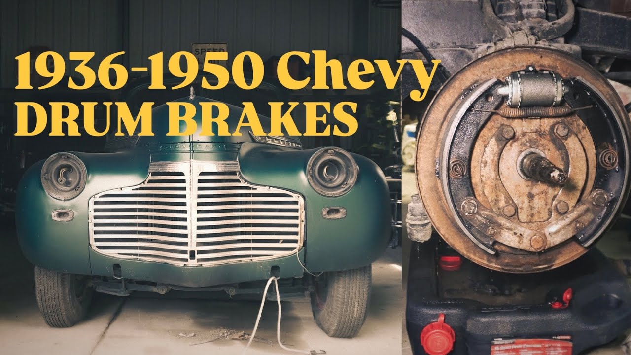 Replacing Drum Brakes On A 1941 Chevy Coupe (Part 3)