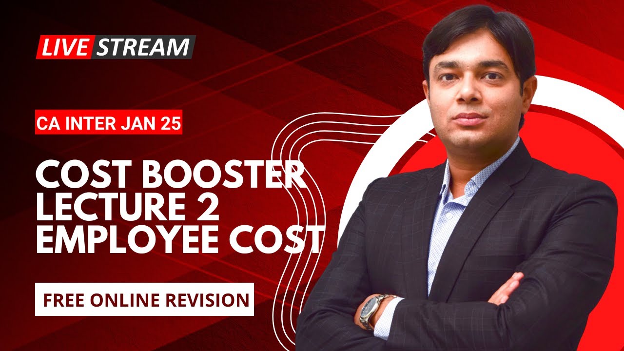 COST BOOSTER LECTURE 2 EMPLOYEE COST