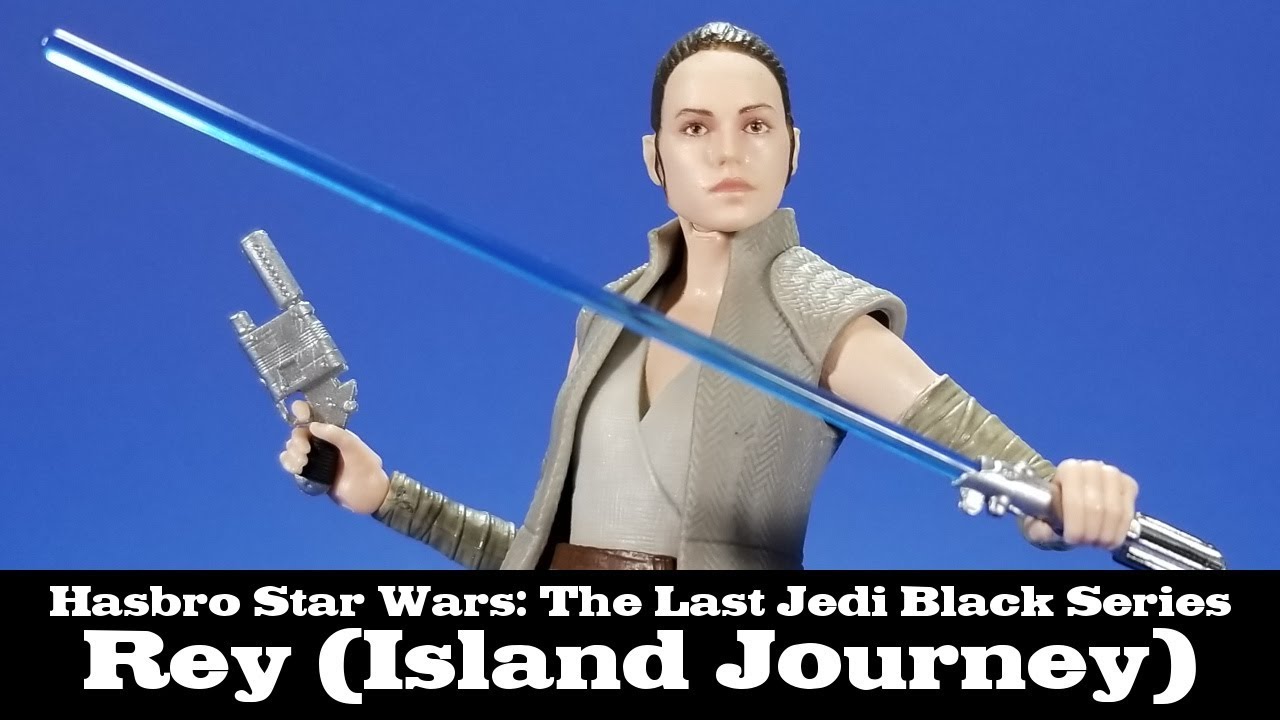 Star Wars Black Series Rey Island Journey Hasbro Action Figure Review