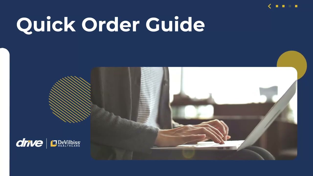 DriveMedical.com Quick Order Method 1: Manual SKU Entry