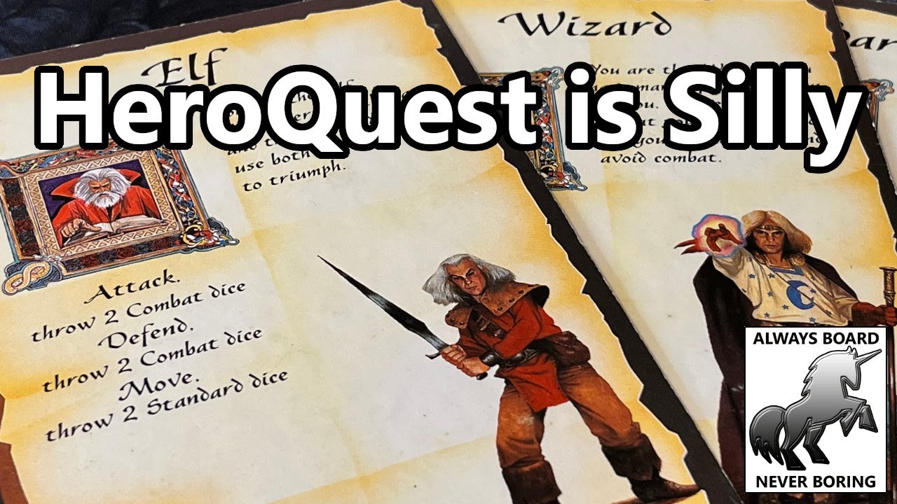 HeroQuest is Silly | A lighthearted Look at 10 Little Details that Make a HeroQuest Fan Smile