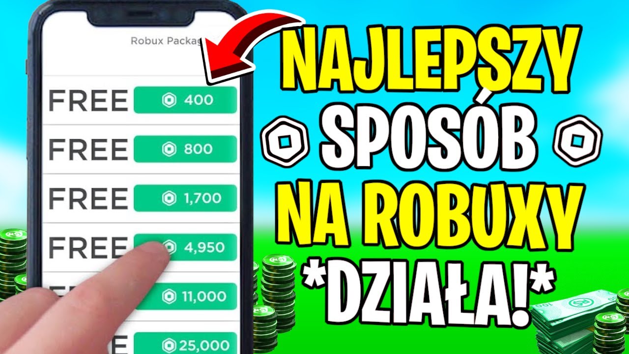 Najlepszy SPOSÓB na ROBUXY! *DZIAŁA* 2023! ⭐