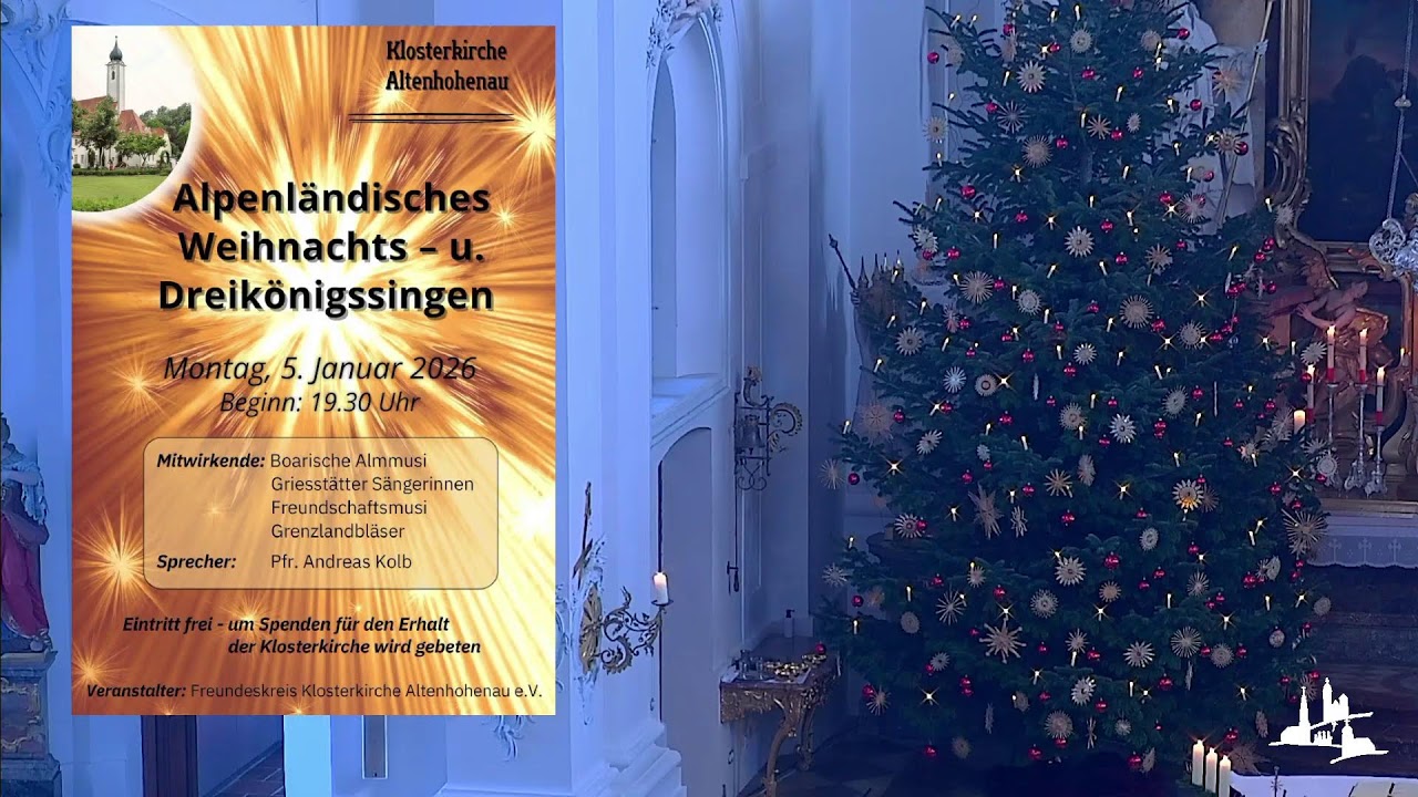 Heilige Messe Live Rott am Inn 25.12.2025 - 10:15 Uhr