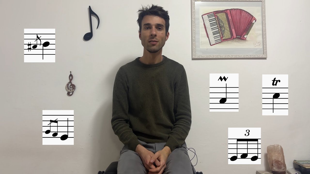 Che abbellimenti si possono fare con la fisarmonica? Alcuni esempi nel brano 