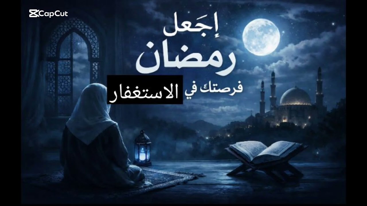 اجعل رمضان فرصتك في الاستغفار 🍃♥️