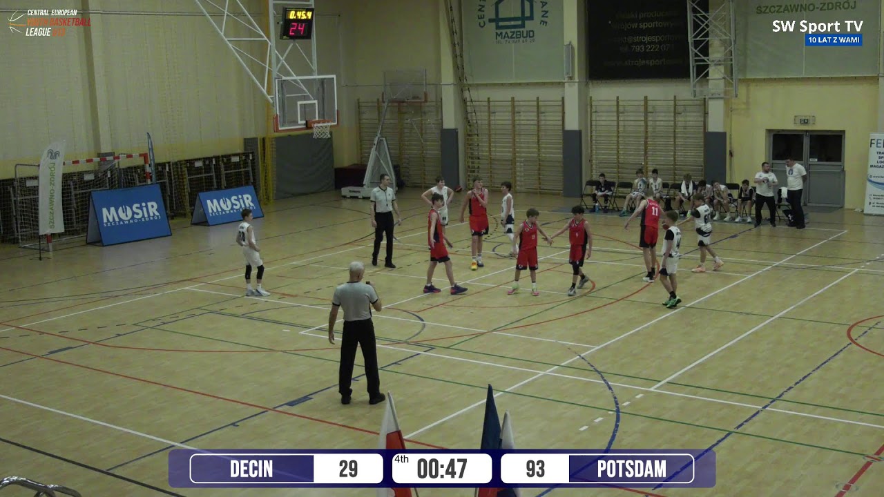 CEYBL U13, 16. 1. 2026, Válečníci Děčín - Academy Potsdam