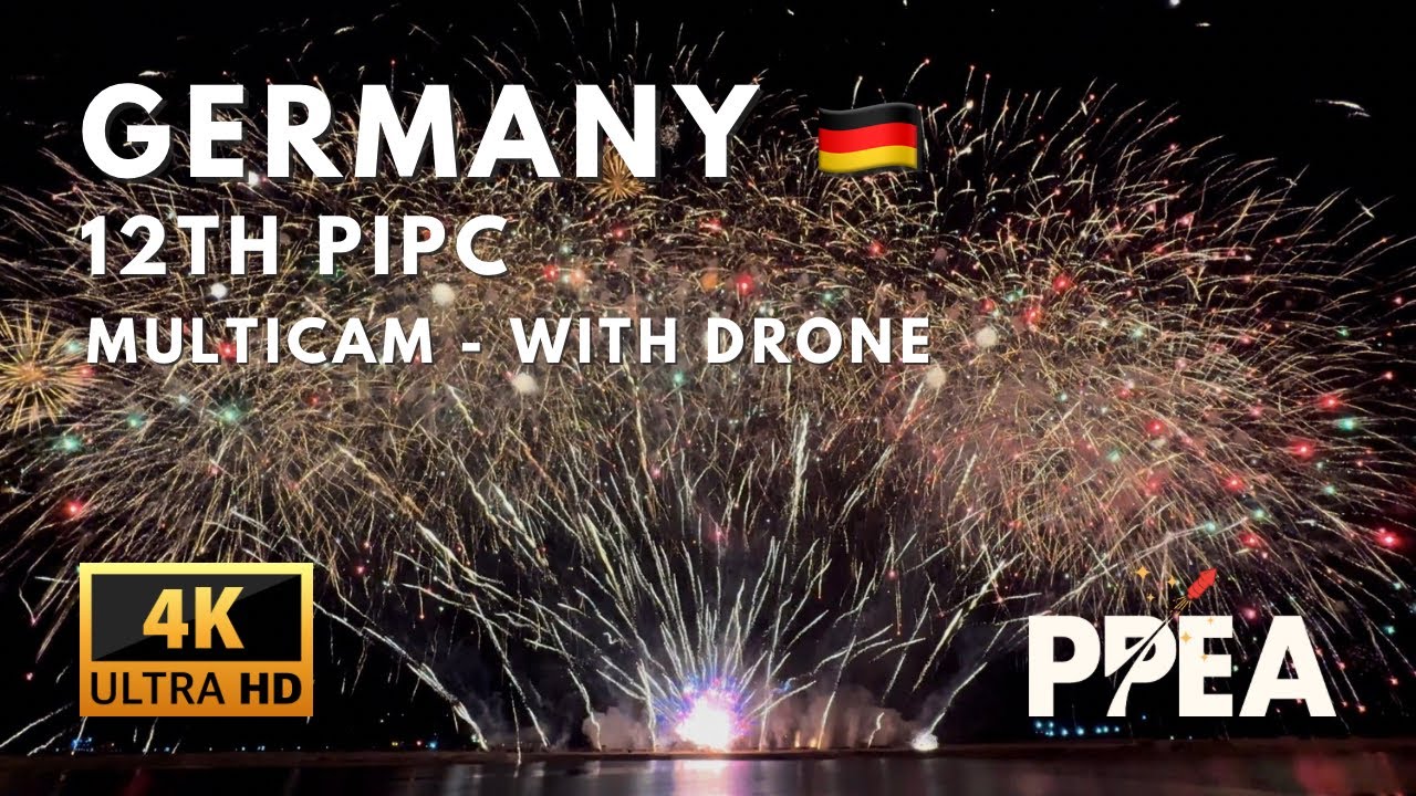 [4K] Germany 🇩🇪 - 12th Philippine International Pyromusical Competition