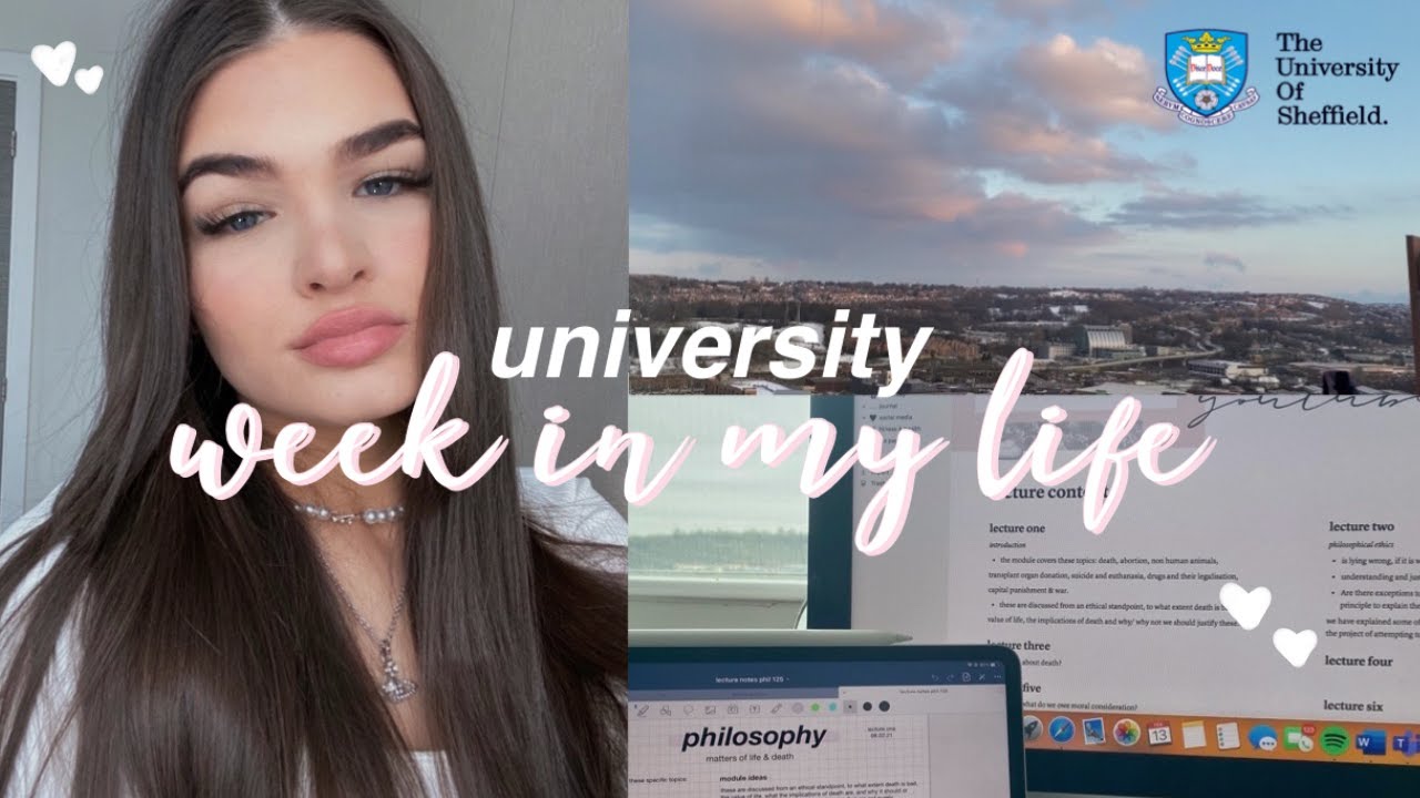 first year uni student week in my life, week one of semester 2 !! (university of sheffield)