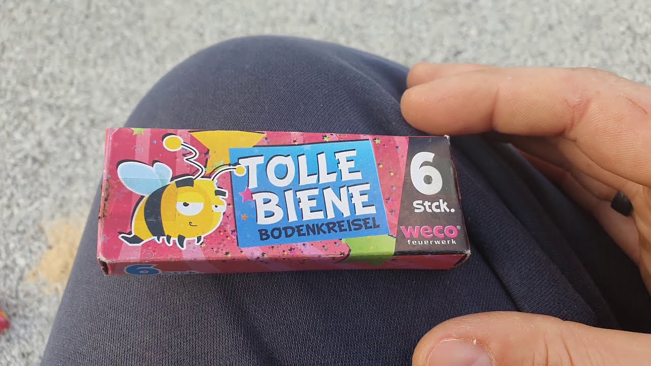 🐝Tolle Biene von Weco Feuerwerk🐝