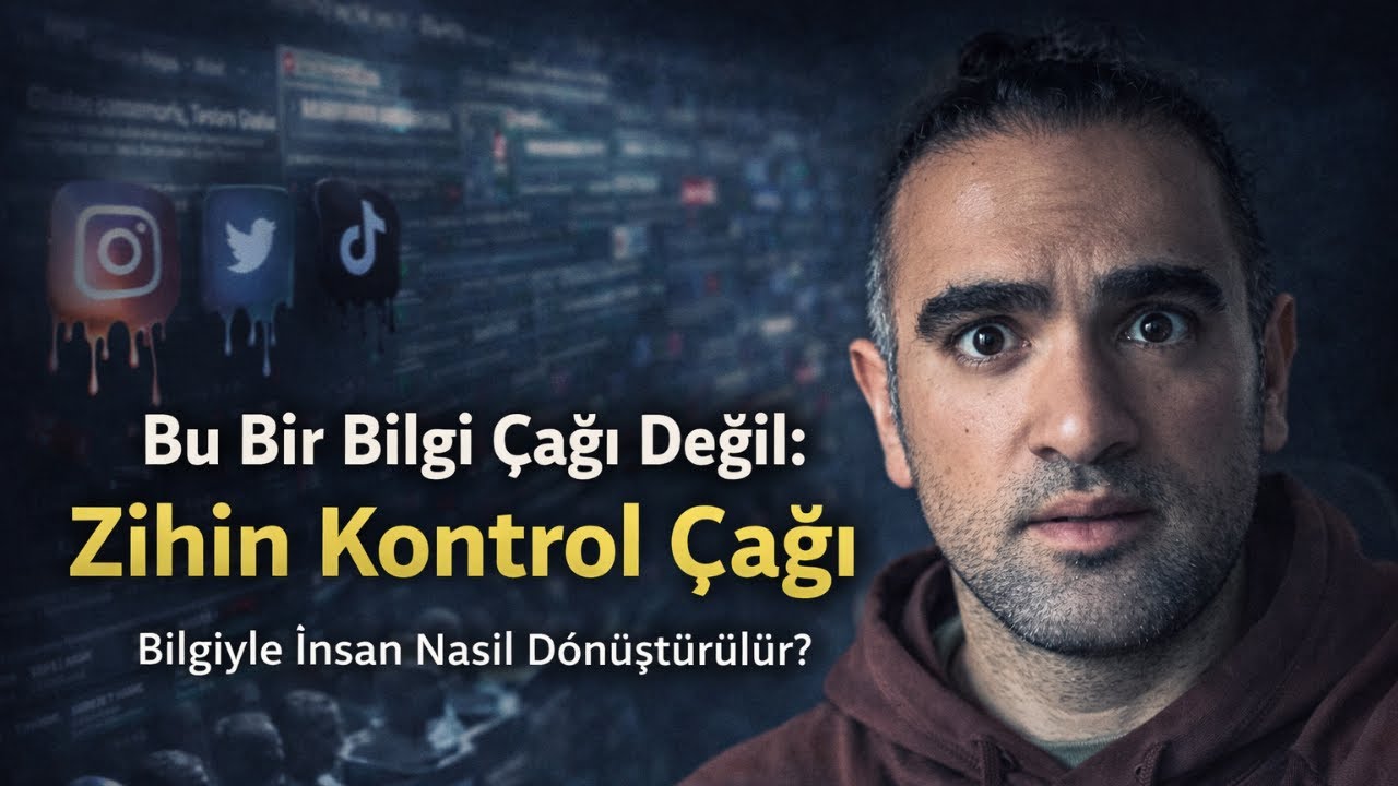 “Bilgi Çağı Değil: Zihin Kontrol Çağı” Artık Düşünmüyorsun: Sana Bilgi Yediriliyor”