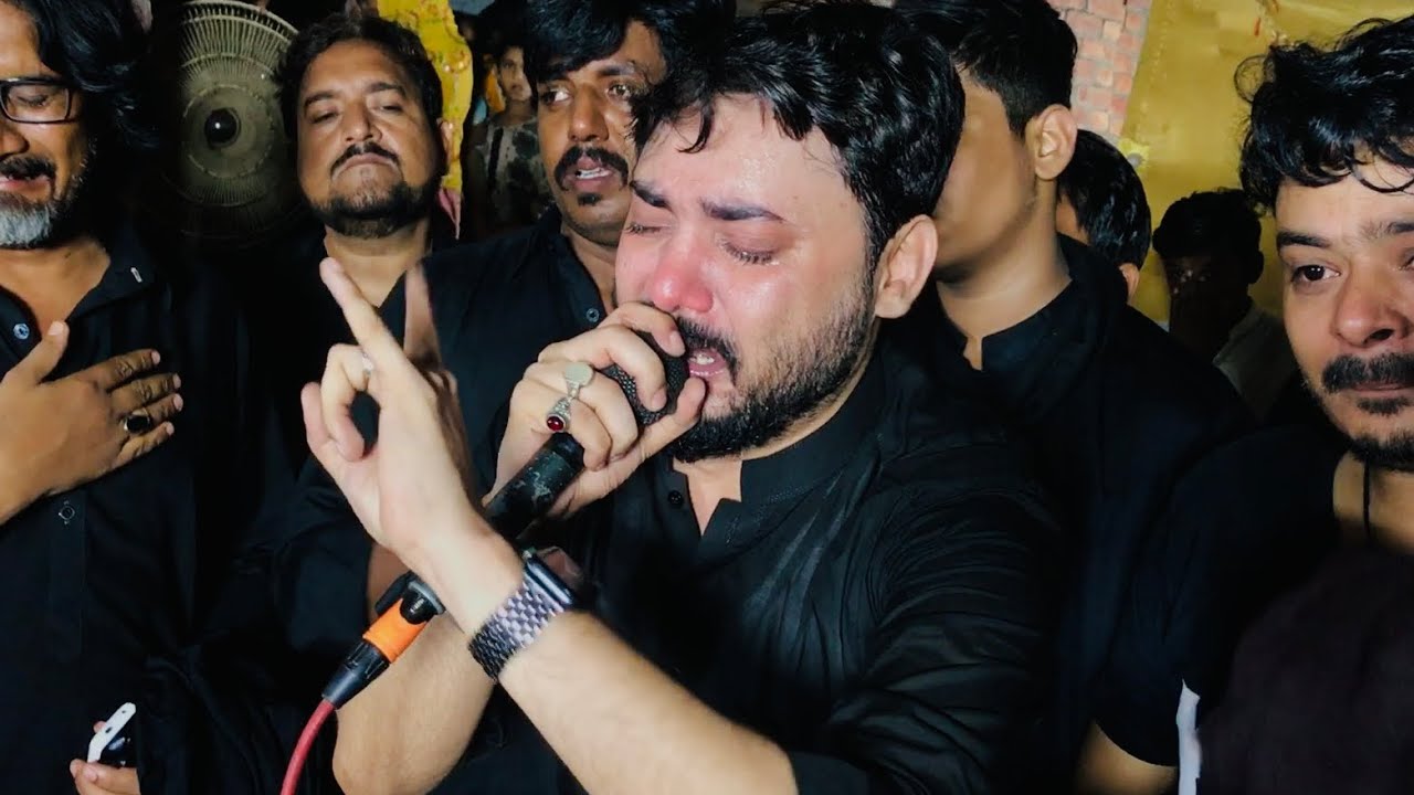 Ali Hamza Live Noha Khuwani 5 Muharram 2022 At Faisalabad