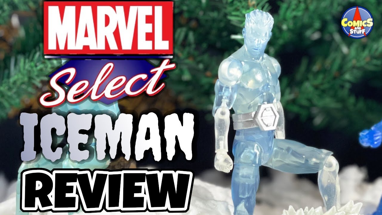 Marvel Select ICEMAN X-men Diamond Select Action Figure Review