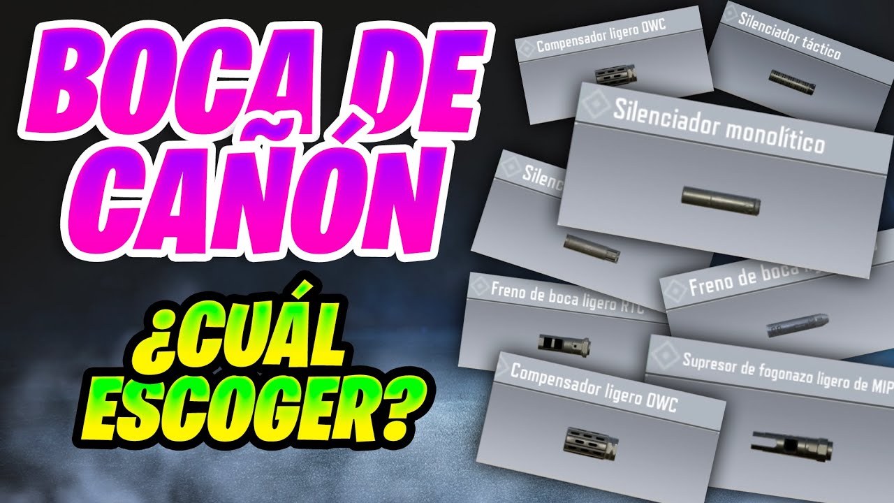 ¿Cuál es la MEJOR BOCA DE CAÑÓN para TU ARMA? (accesorios) | ANÁLISIS | COD Mobile | ElBene
