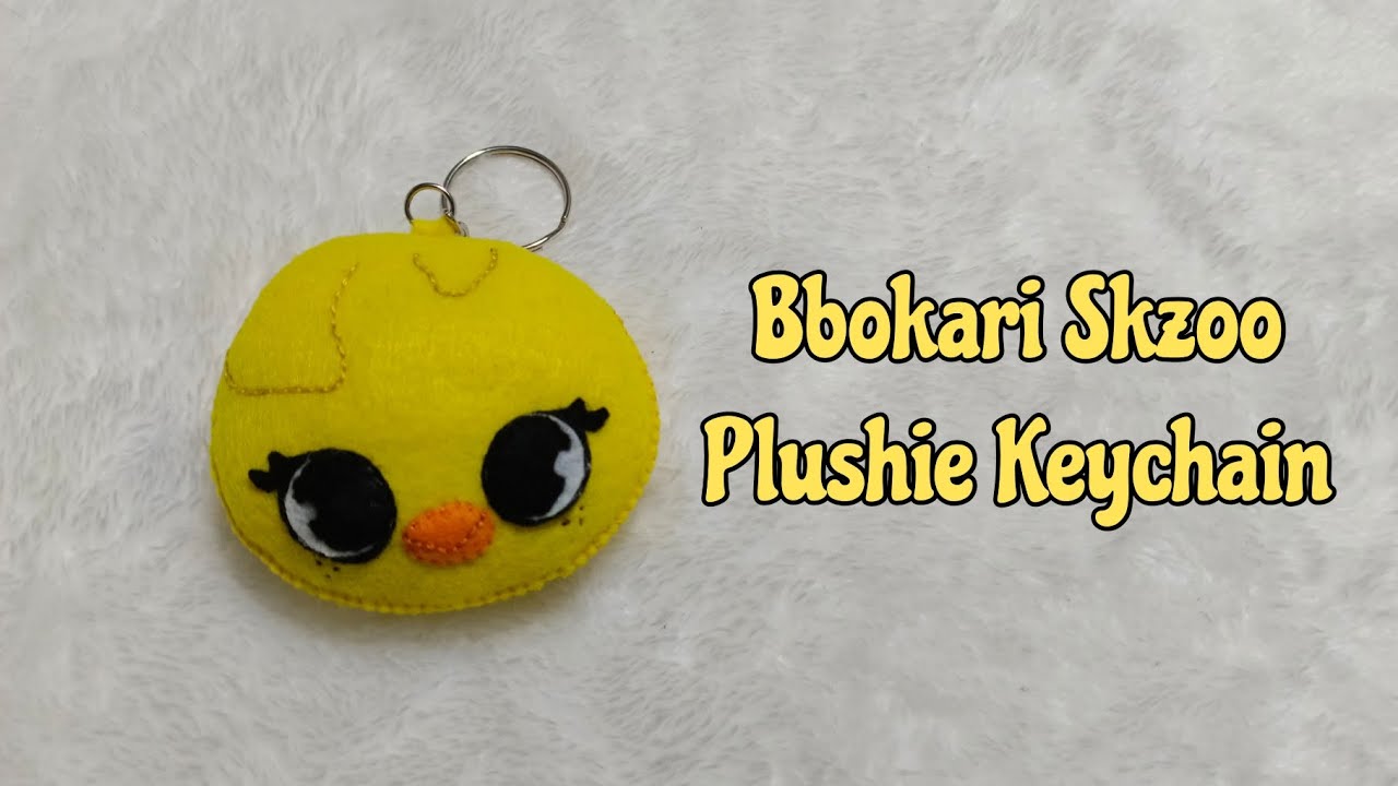 DIY Bbokari (Felix) Plushie Keychain | Skzoo | Straykids | + Free Pattern | Felt Keychain