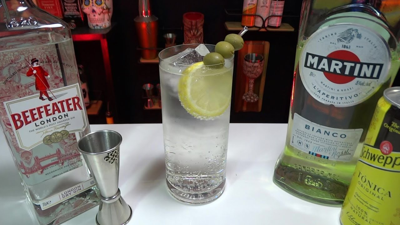 COMO HACER EL GIN TONIC MARTINI