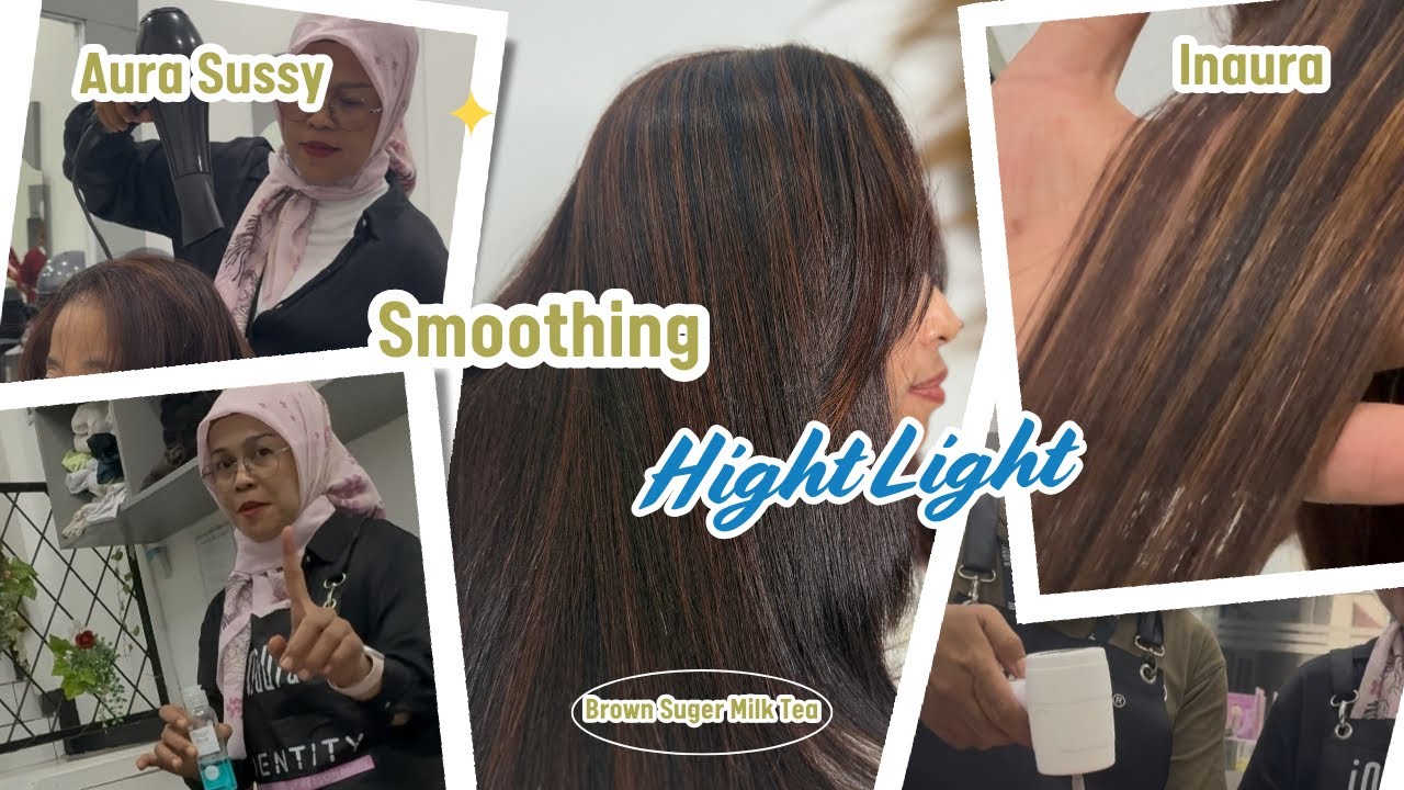 SMOOTHING WARNA HIGHT LIGHT DENGAN TEKNIK PENCATOKAN SMOOTHING YANG BETUL 😍