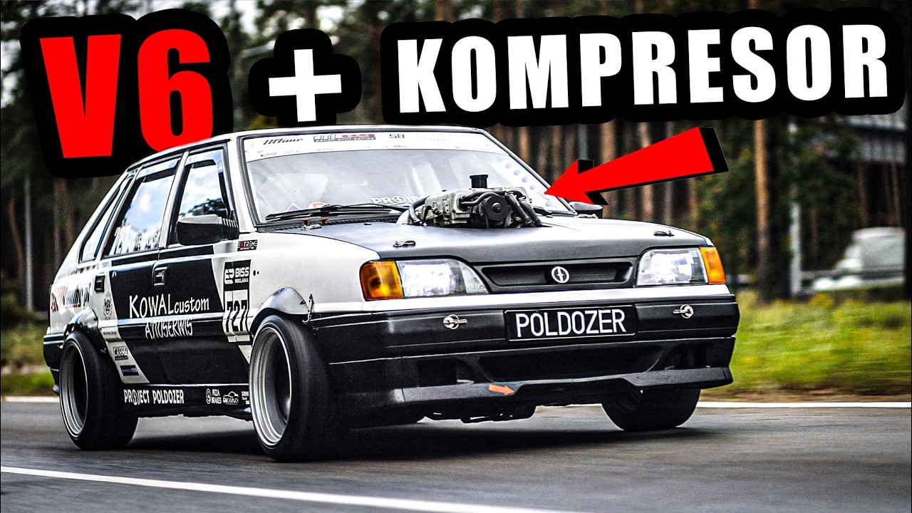 Ten POLONEZ to PRAWDZIWY POTWÓR! FSO DRIFTCAR !🥳