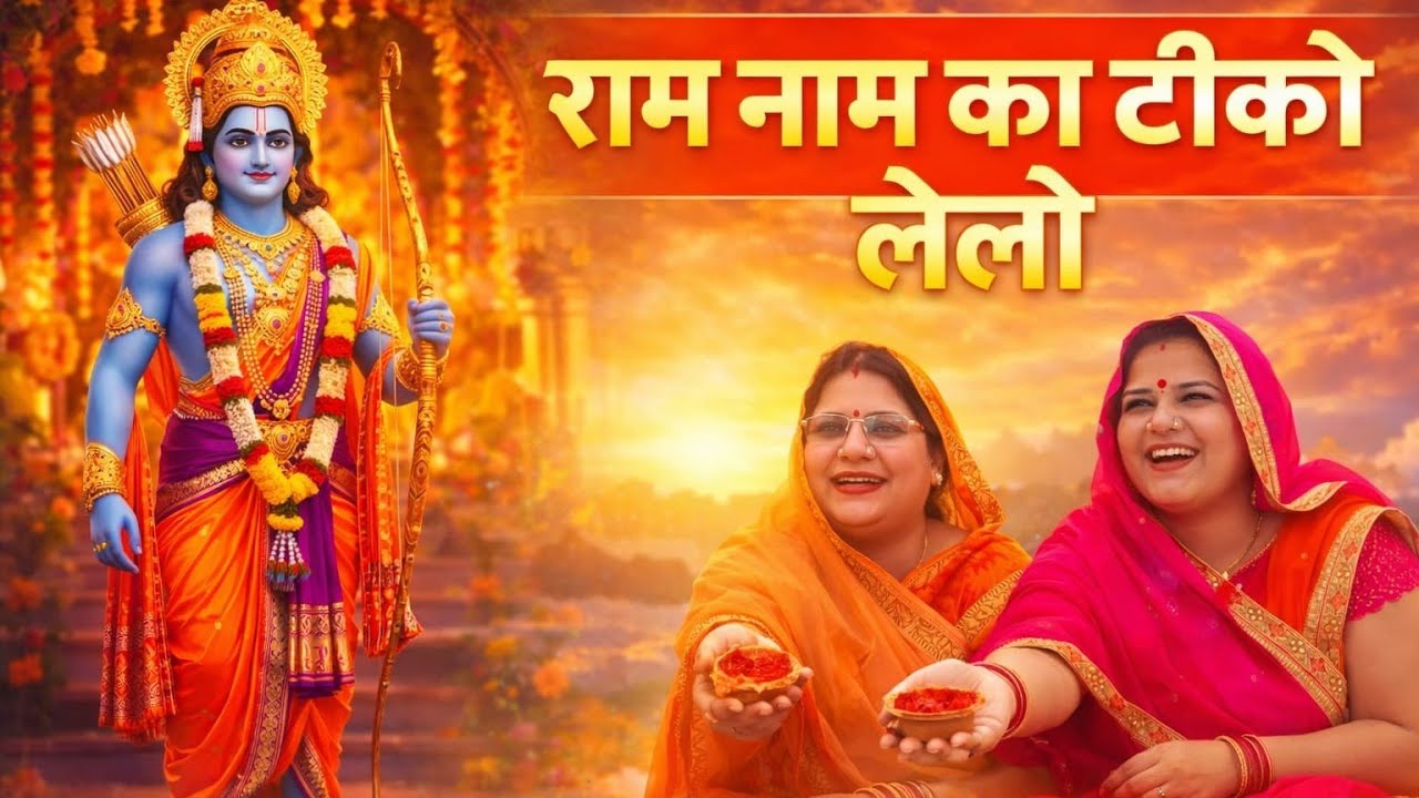 राम नाम का टीका लेलो l shri ram ji bhajan l पुष्पा सोनी भजन l 