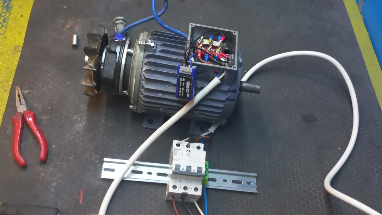 Motor freni nasıl çalışır - Balatalı asenkron motor bağlantısı ve çalışması
