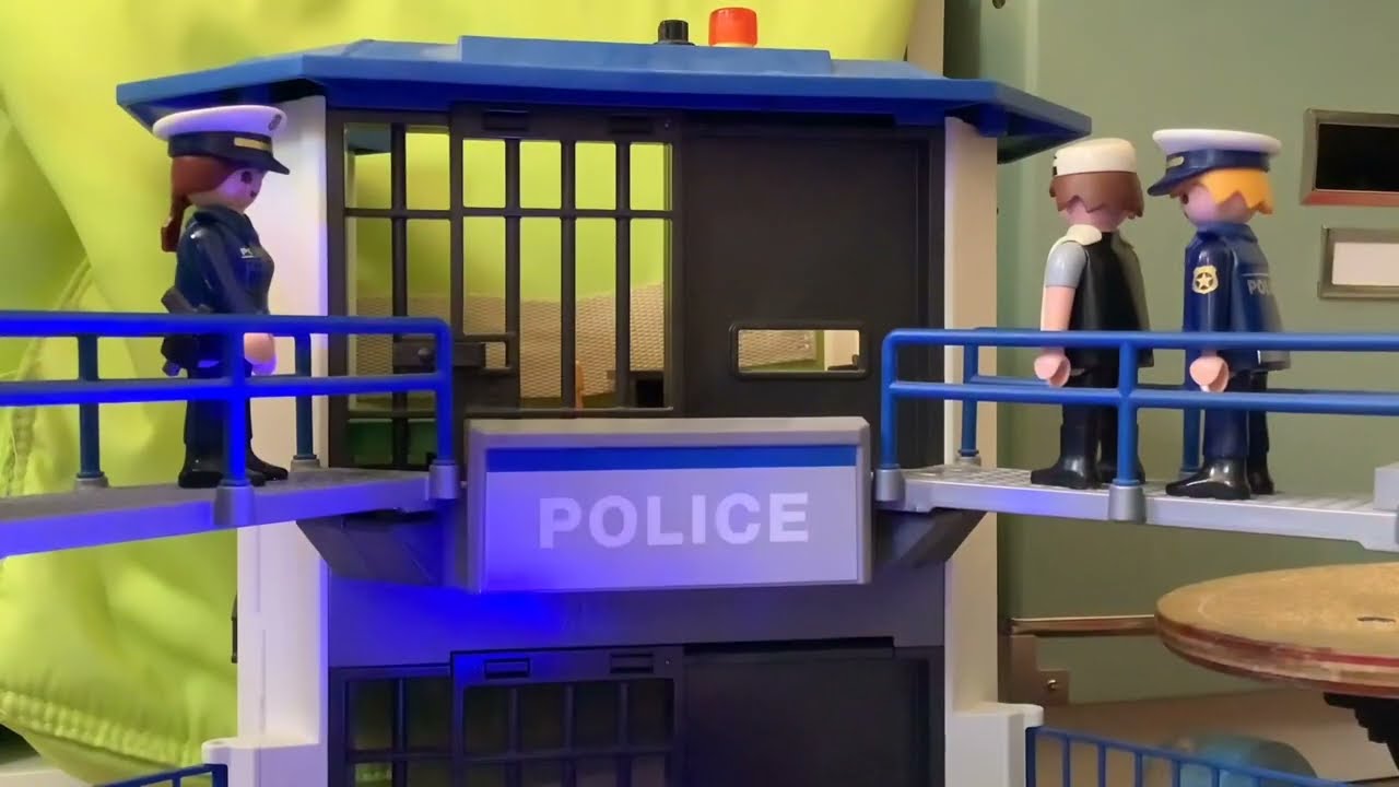 Film Playmobil le voleur en délit de fuite