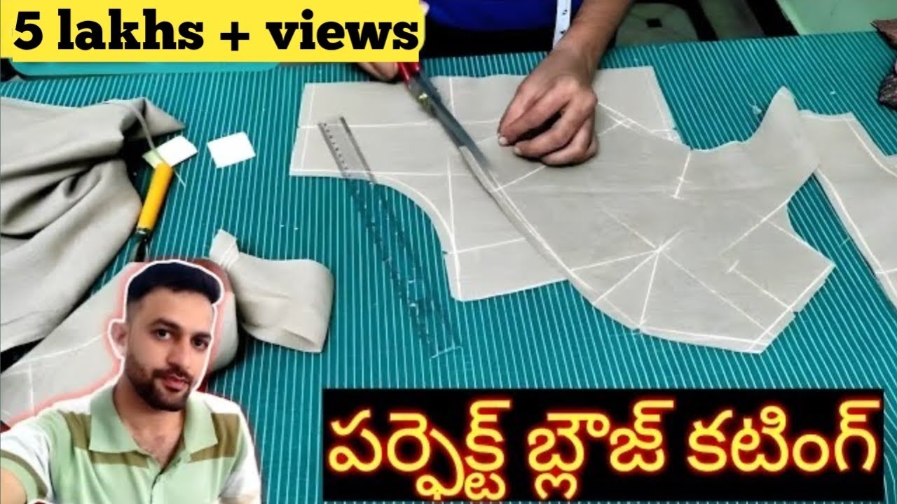 ☑️perfect blouse cutting🌀very useful cutting tips🌀tailoring tips & tricks in Telugu🌀mujeeb master✂️