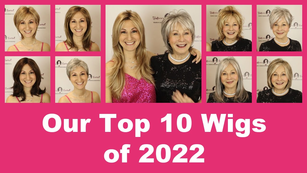 Our Top 10 Wigs of 2022 - Shown in Top Wig Colors (Official Godiva's Secret Wigs Video)