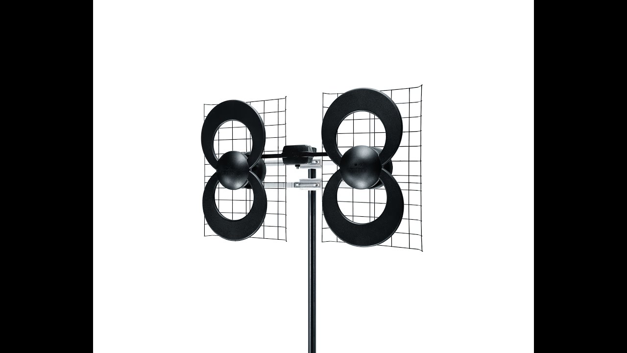 ClearStream 4 Indoor Outdoor TV Antenna with Mount