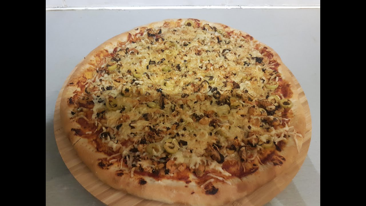PIZZA aux FRUITS DE MER