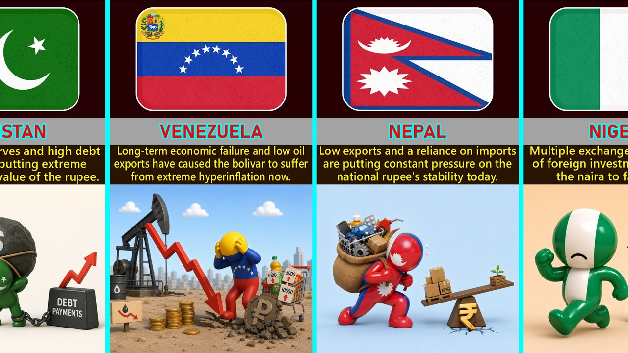 Nations Facing Currency Stability Issues