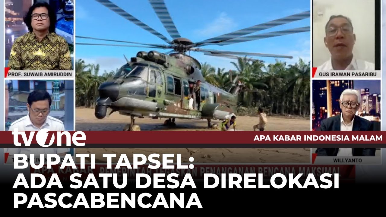 Groundbreaking akan Dilakukan untuk Pembangunan Huntap di Tapanuli dan Sibolga | AKIM tvOne