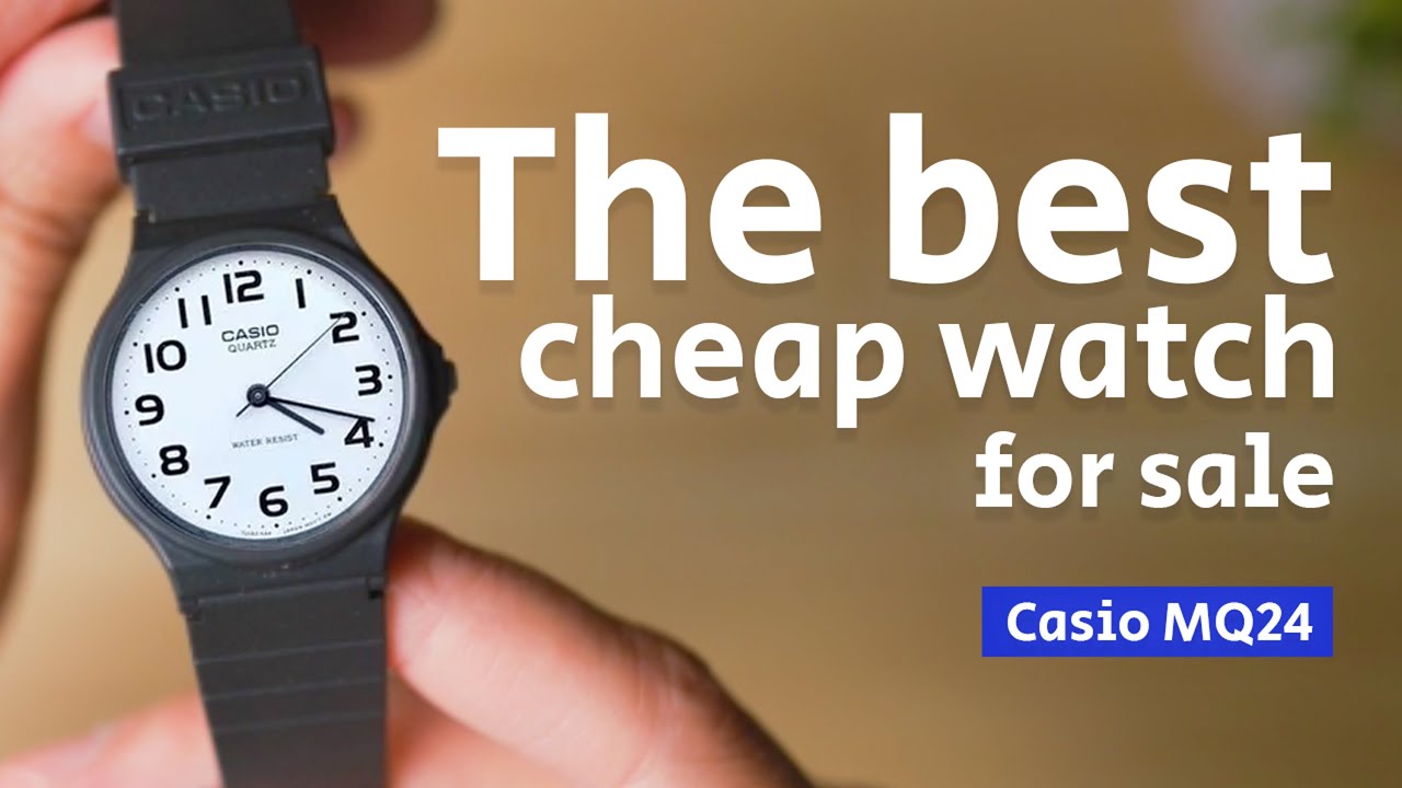 The Best Budget Watch of 2025 // Casio MQ24 // $26.95