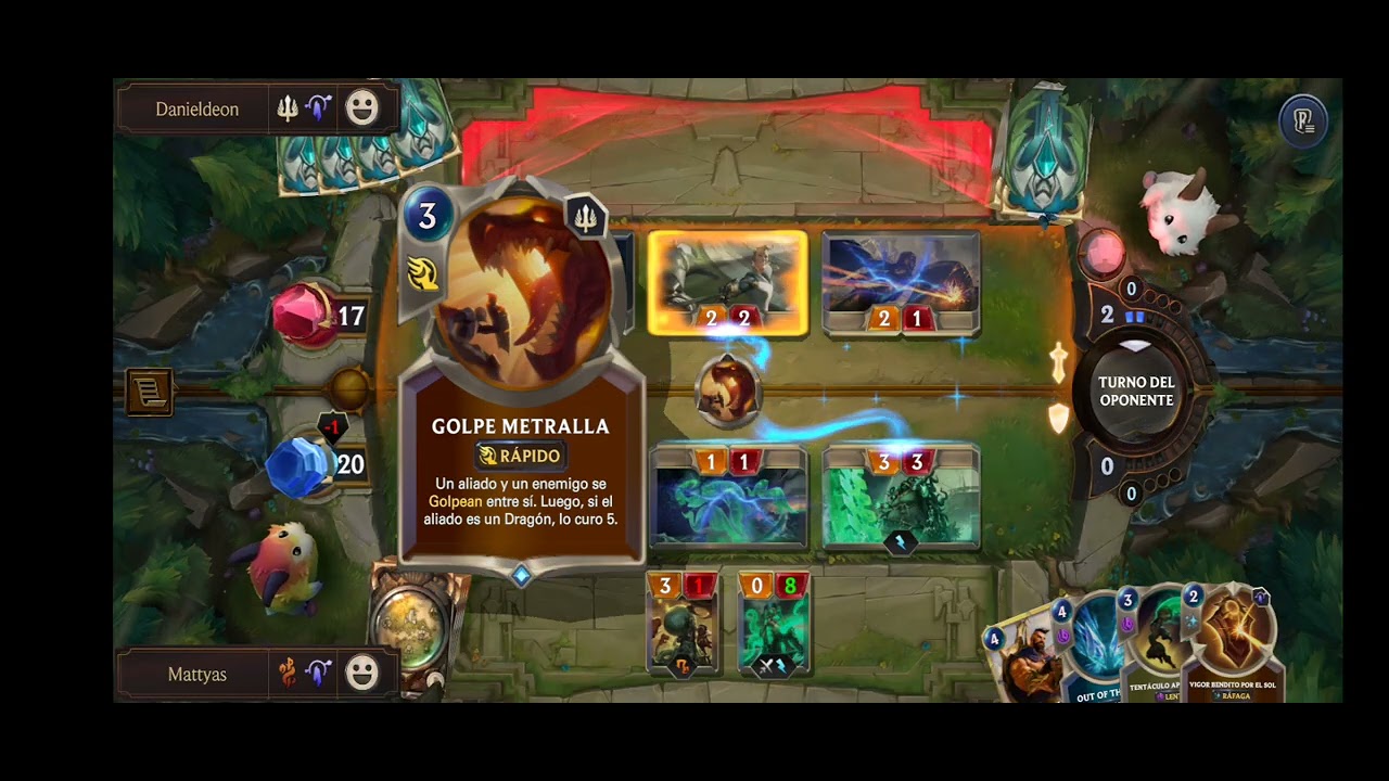 Duelo, en LoR tcg...abandonaste cagón #tcg#legendsofruneterra#abandonaste