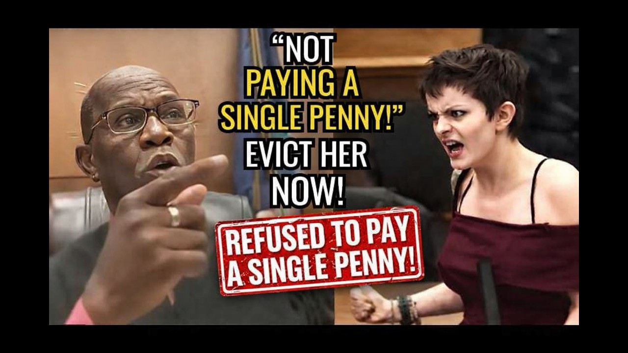 Tenant Refuses to Pay Rent in Court… Judge Simpson Instantly Orders Eviction & Chaos Erupts