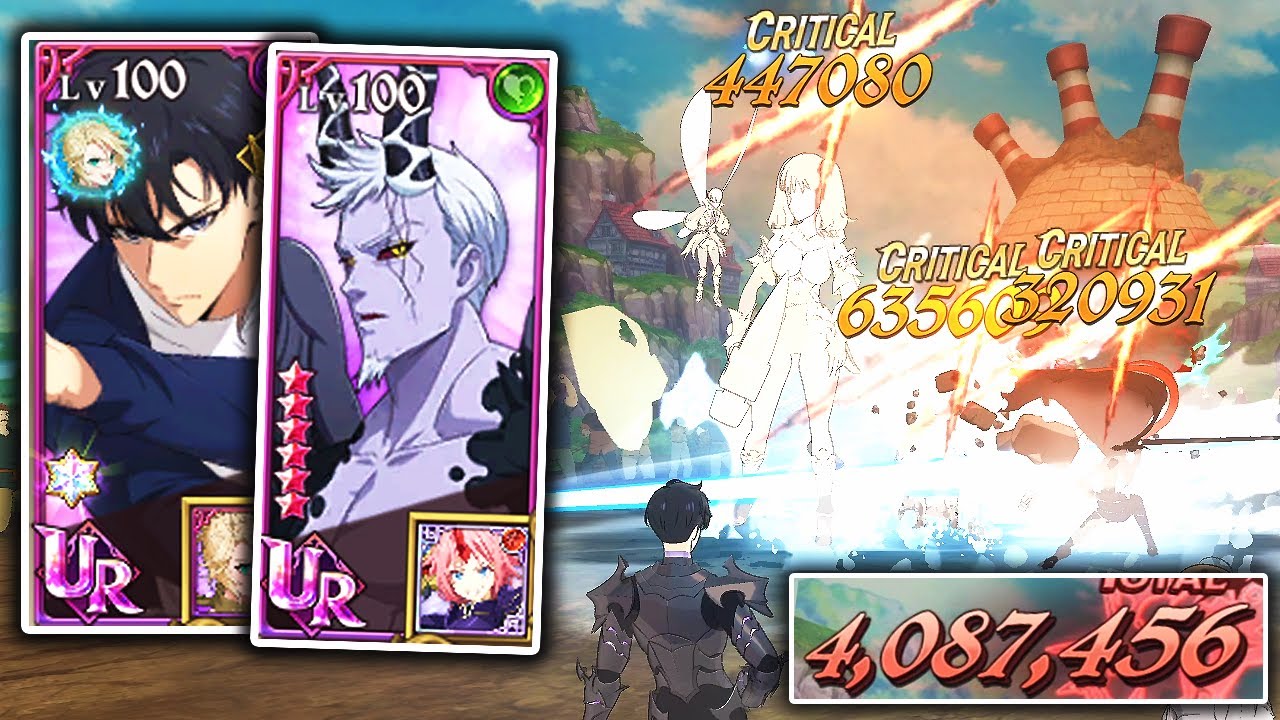 INSANE DAMAGE BOOST FOR SUNG! DEMON HENDRICKSON TURNS SUNG JINWOO INTO MILIM!? 7DSGC X SOLO LEVELING