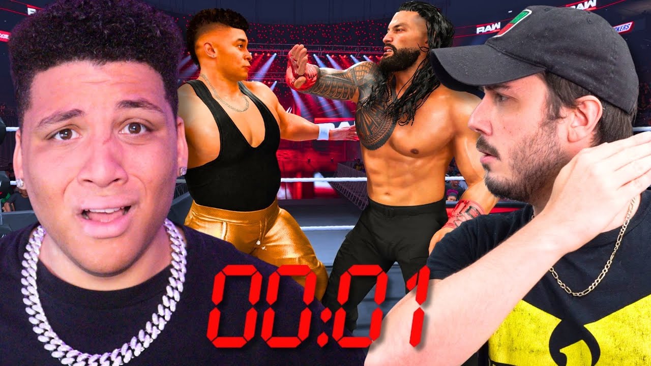 WWE 2K25 But If I Don't Beat The Clock, I Get Chopped!