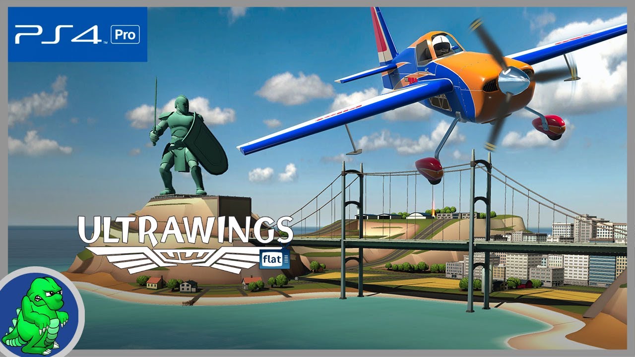 Ultrawings FLAT 🛩️ | PS4 Pro | Gameplay: Leichtflugzeug-Simulation im Stil von Pilotwings