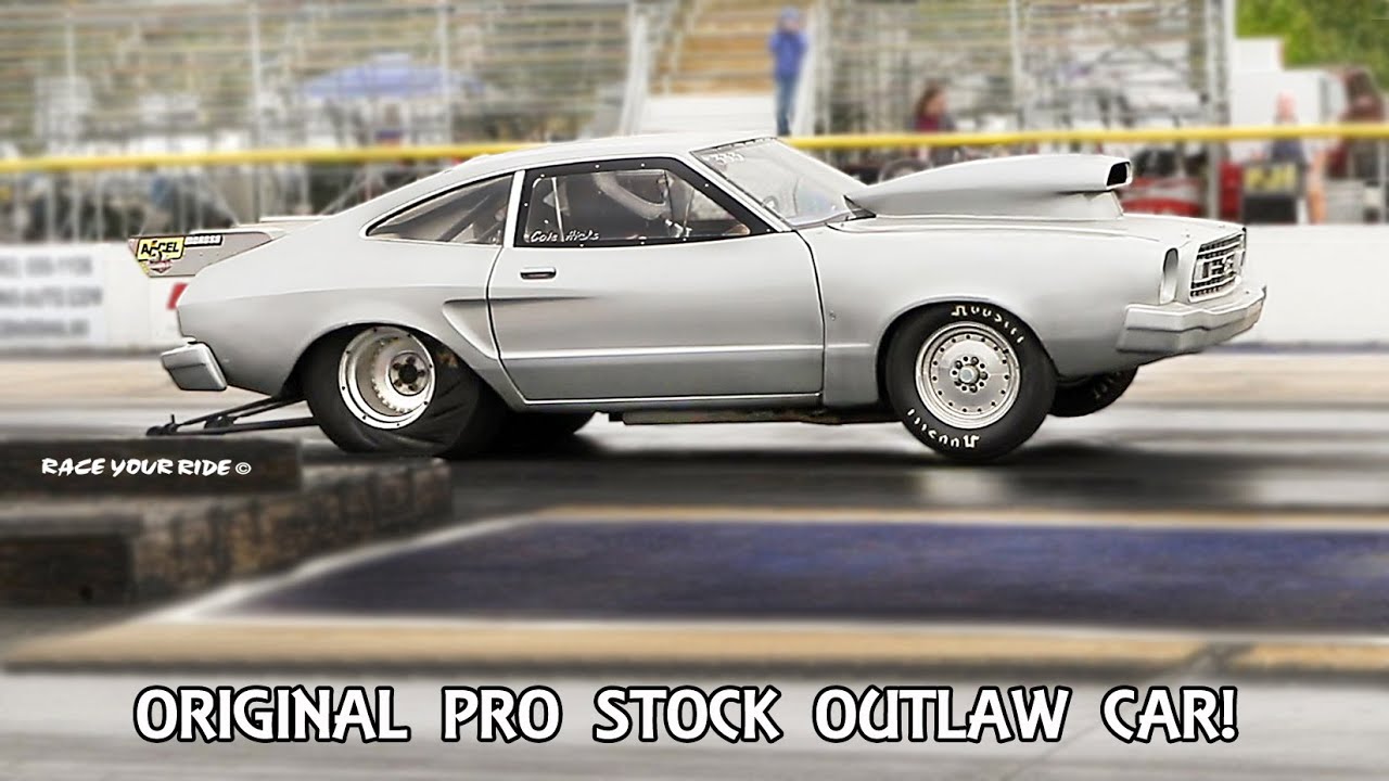 ORIGINAL PRO STOCK '78 MUSTANG II BUILT/RACED BY HAROLD 