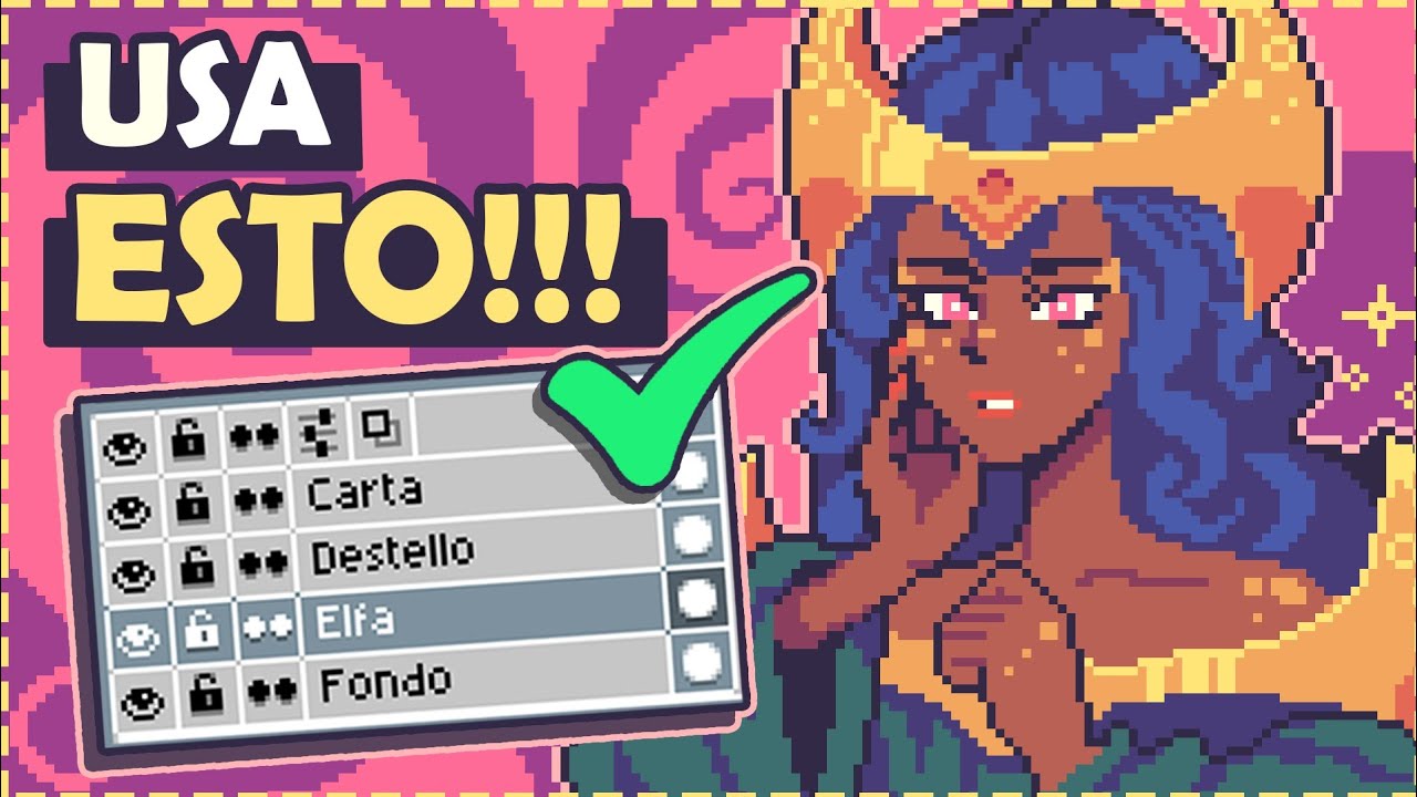 Cómo Hacer Pixel Art con Capas 🎨 - Guía completa