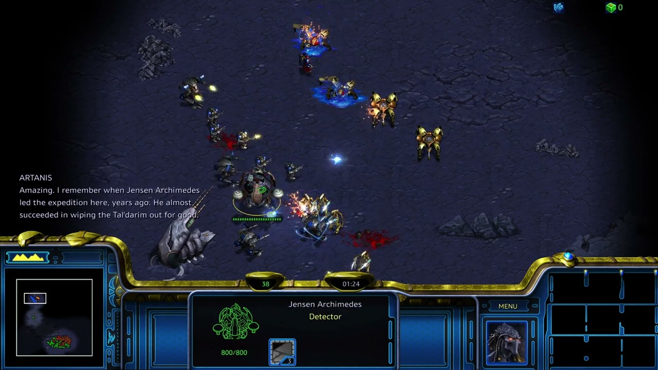 Artanis and Dehaka travel to Slayn