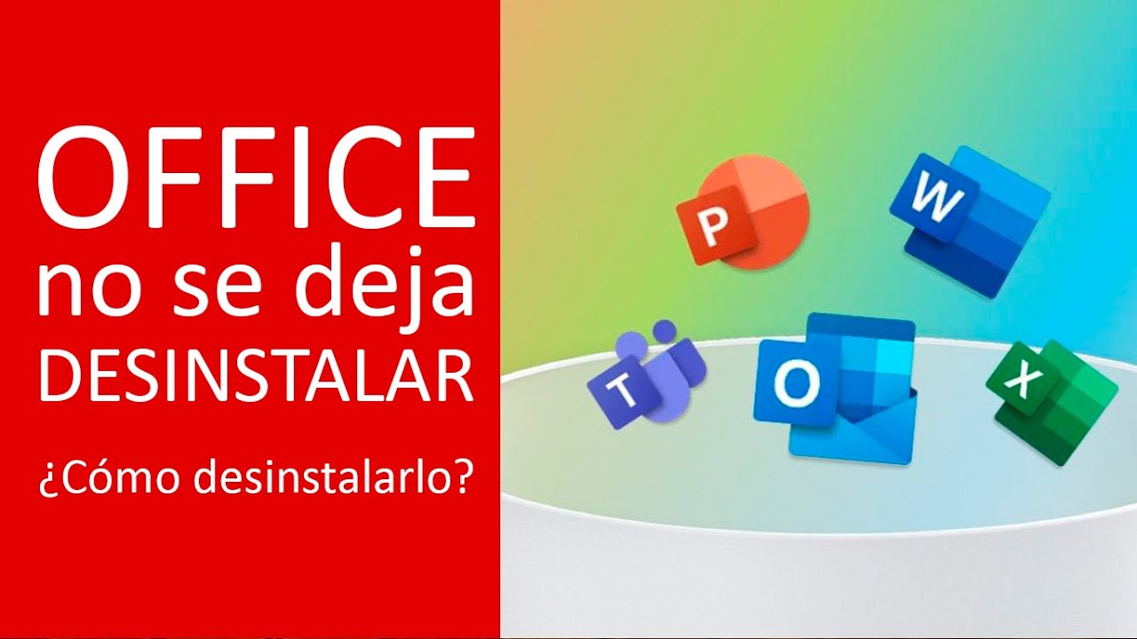 Errores en Office No funciona y no hay cómo desinstalarlo