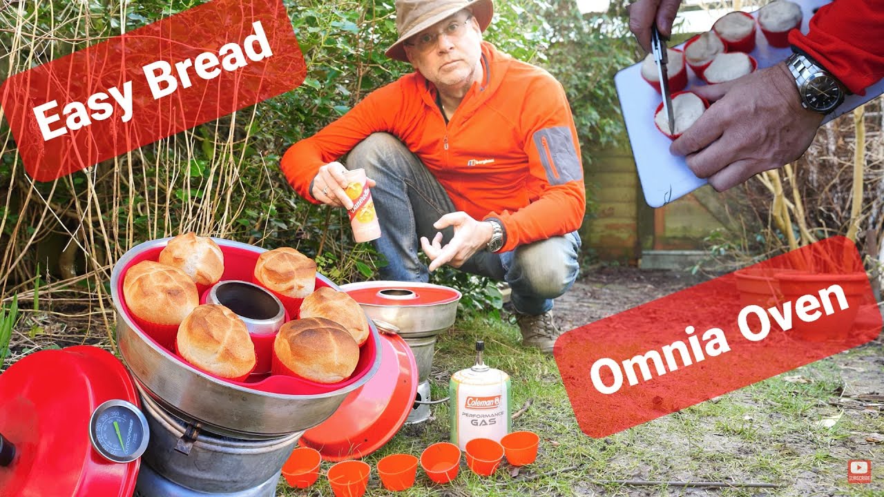 Omnia oven easy baking bread trangia alcohol storm cooker outdoor cooking