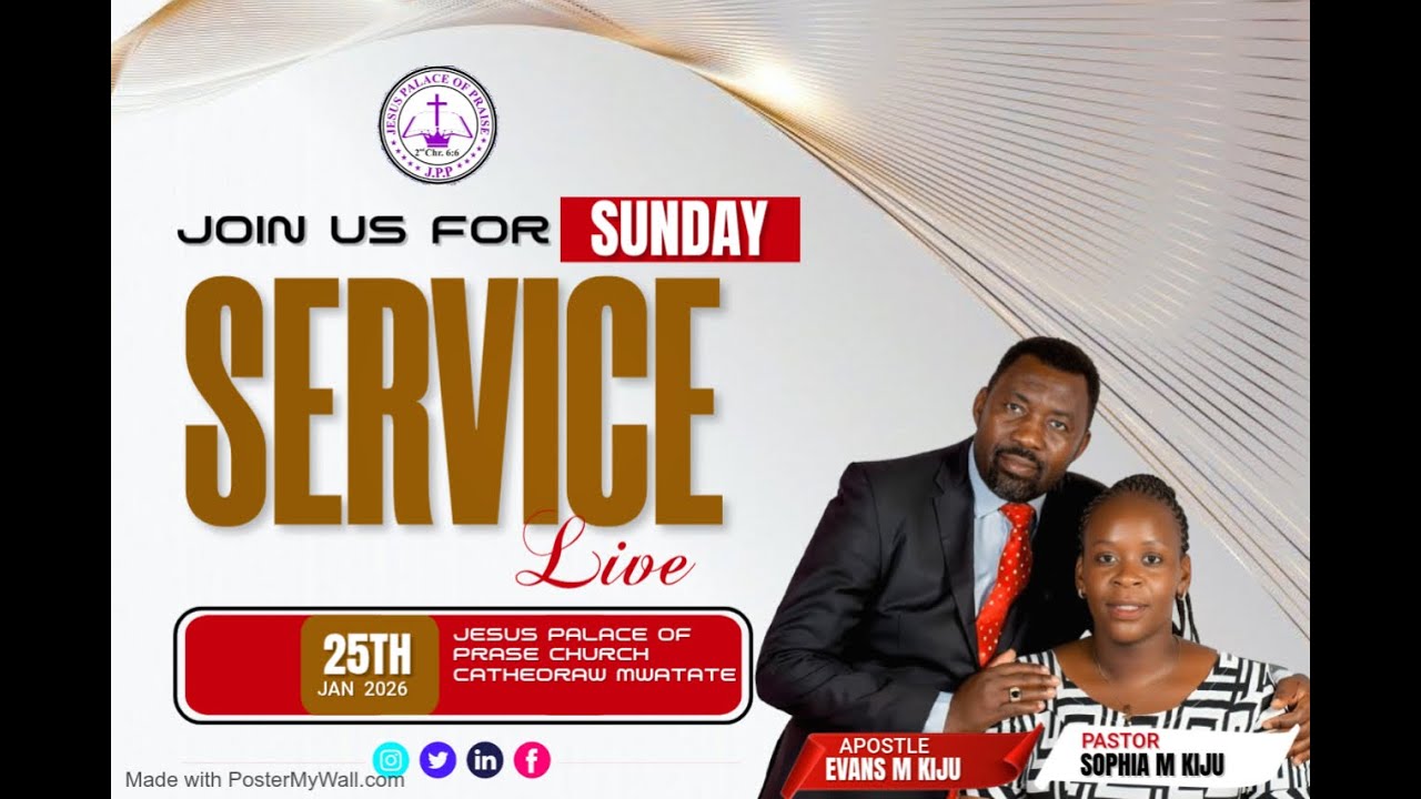 Third Service Live || JPP Church Mwatate - with Apst Evans Kiju Mghanga