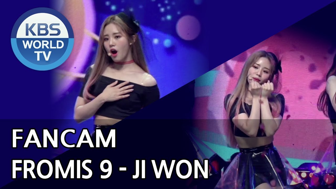 [FOCUSED] fromis 9's JIWON - LOVE BOMB [Music Bank / 2018.10.19]