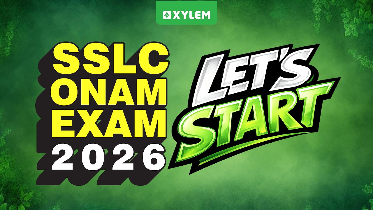 SSLC Onam Exam 2026 | Let's Start | Xylem SSLC