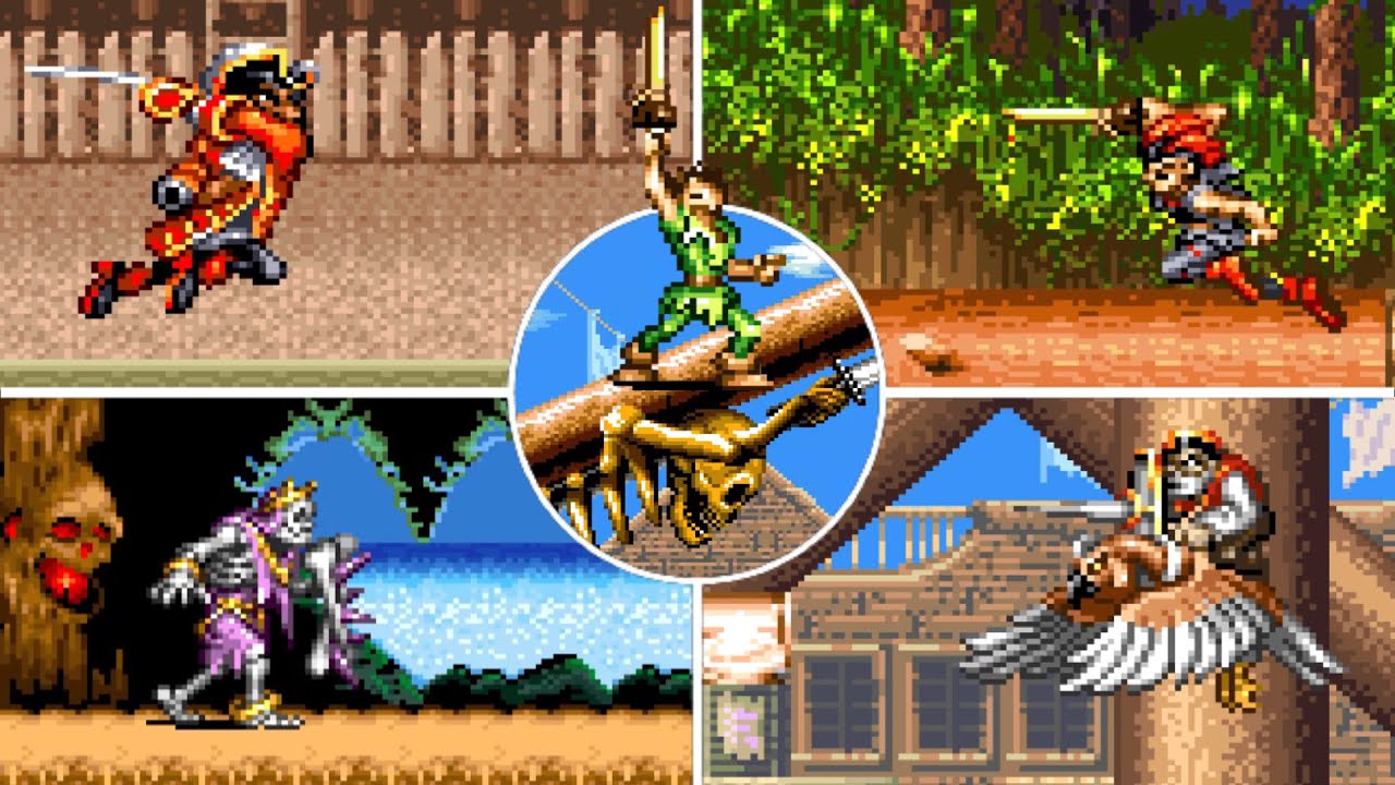 Hook (SNES) All Bosses (No Damage)